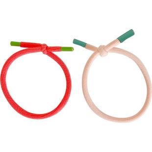 儿童不伤发圈高弹力耐用皮套宝女童扎头绳小孩糖果彩色橡皮筋头饰