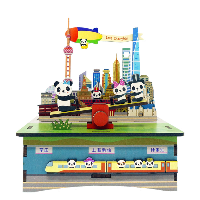 八音盒diy手工同趣木质