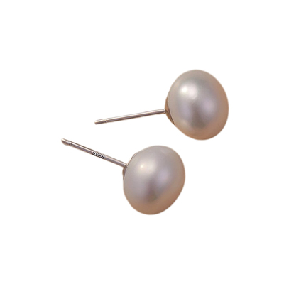 天然淡水珍珠耳环正品官方旗舰店