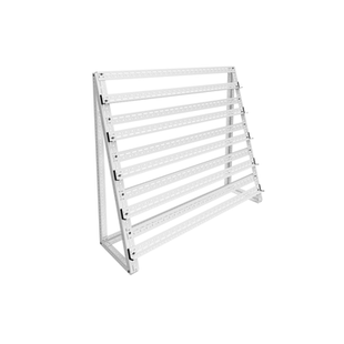 角钢手机支架工作室多台机位多排展示支架手游多层充电落地架