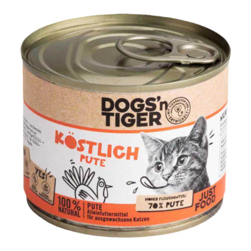 德国老虎狗Dogs'n Tiger猫罐幼猫成猫湿粮