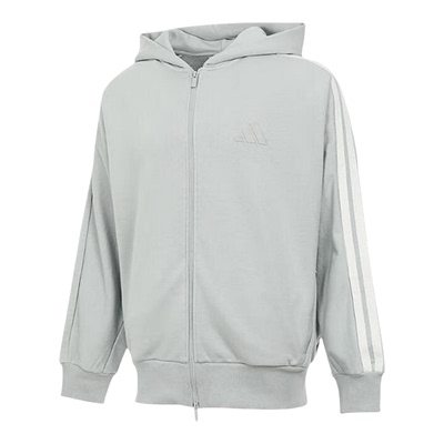 Adidas/阿迪达斯正品ST 3ST KN TT男士休闲针织连帽外套JL6079