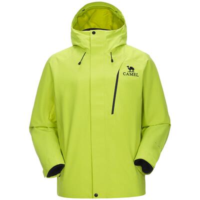 【骆驼追风者2.0】女装冲锋衣三合一春秋夹克防风防水可拆卸外套