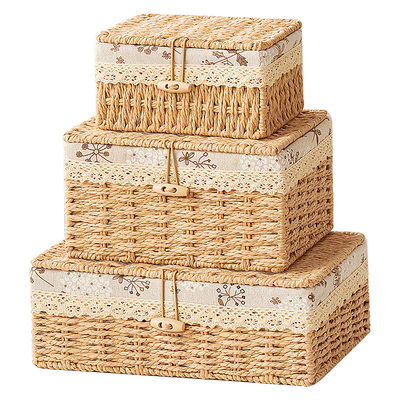 【颜选TOP】纯手工编织收纳盒