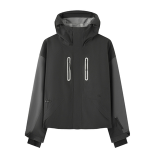 nowinsnow滑雪服男2025新款黑色滑雪衣裤套装专业防水防风3L雪服