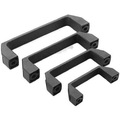 加厚黑色铝合金拉手工业用