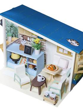 diy小屋日式商店生活益智玩具