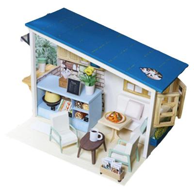 diy小屋日式商店生活益智玩具