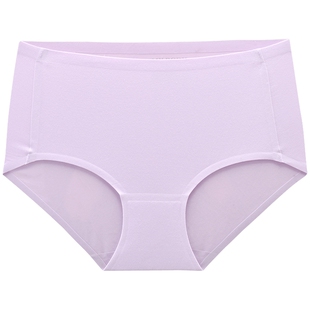 3件129|商场同款MYBODY新款女士内裤莫代尔无痕热贴合高腰平角裤