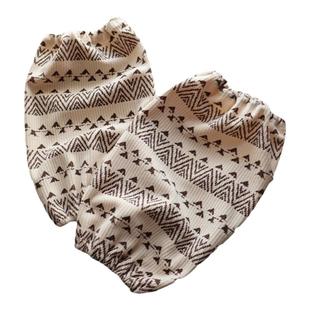 手工中长款袖套复古文艺女士羽绒服护袖办公防污套袖不起球耐用