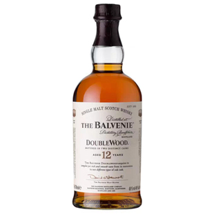 Balvenie 百富12年双桶陈酿单一麦芽威士忌700ml英国进口洋酒烈酒