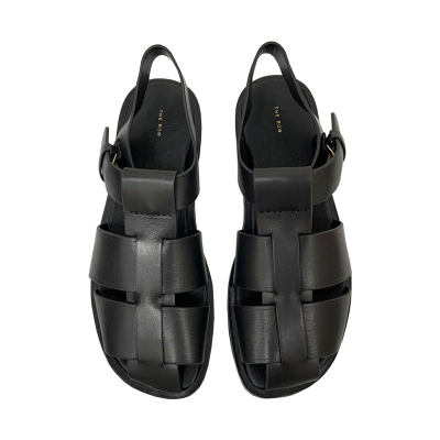 小众纯原法式复古罗马凉鞋女平底