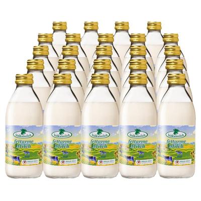德质德国进口低脂牛奶240ml瓶装