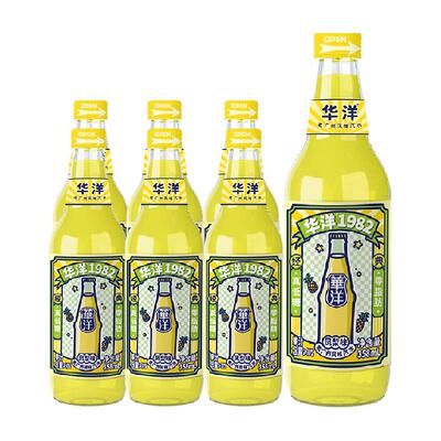 华洋凤梨味汽水饮料358ml×6瓶