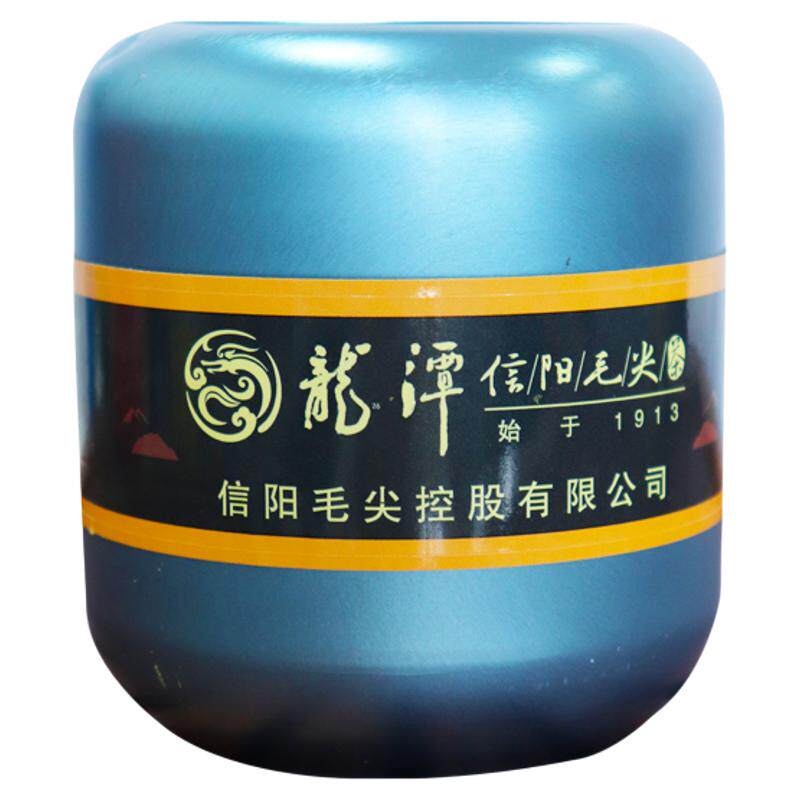 龙潭信阳毛尖正宗特级嫩芽雨前栗香优质茶叶罐装悦绿茶官方旗舰店