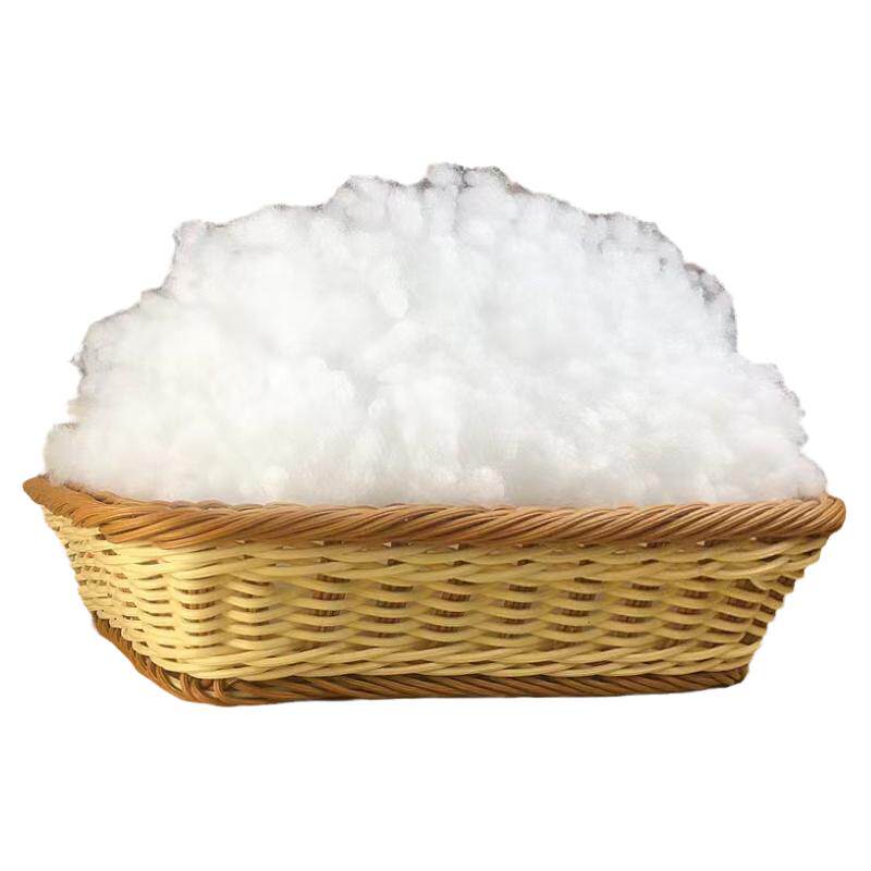 珍珠棉PP棉高弹丝绵羽绒抱枕芯玩偶太空蓬松棉花填充棉