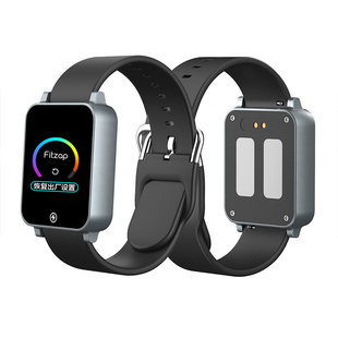 静音Fitzap 2 代智能电击手表早起自律手环强力叫醒闹钟待机20天