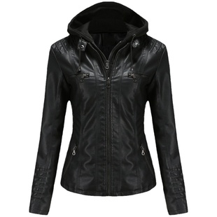 巨好看的爆款初冬高级皮衣外套女短款2025春秋新款胖mm大码皮夹克