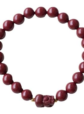 高含量朱砂貔貅手串手链