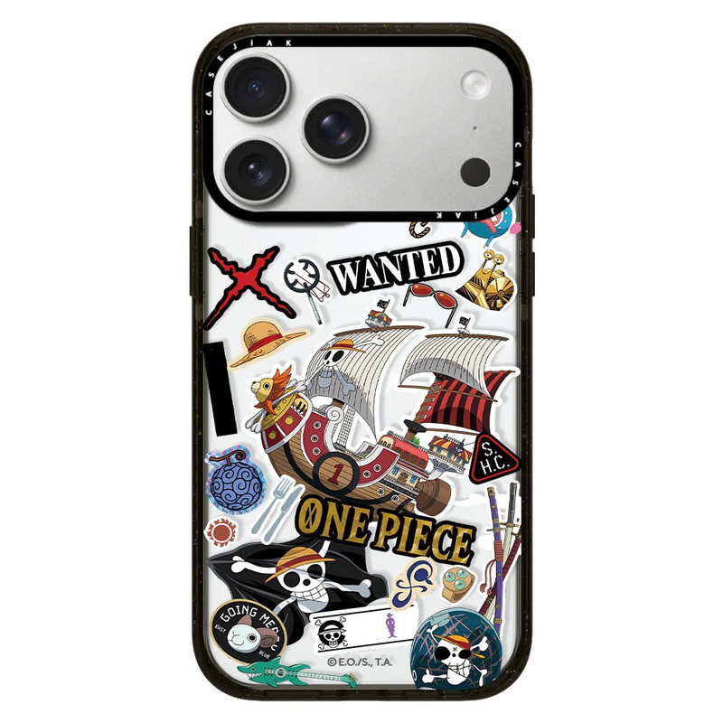 CASEJiAK航海海贼王25周年适用于苹果18 17 16Pro Max手机壳iPhone15 14plus13 12Pro防摔Air磁吸保护壳套
