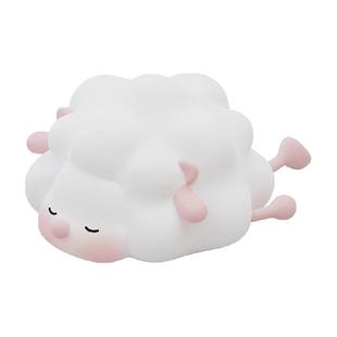 EGOGO咩咩羊小夜灯拍拍硅胶护眼伴睡婴儿实用玩具实用送朋友闺蜜