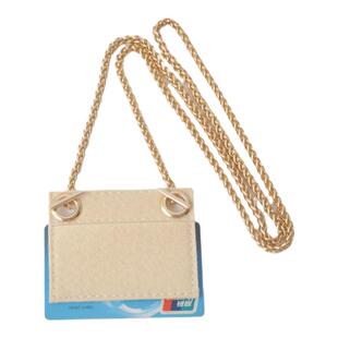 适用ysl卡片包内胆无破坏性改造链条斜挎不伤包卡包改斜挎包配件