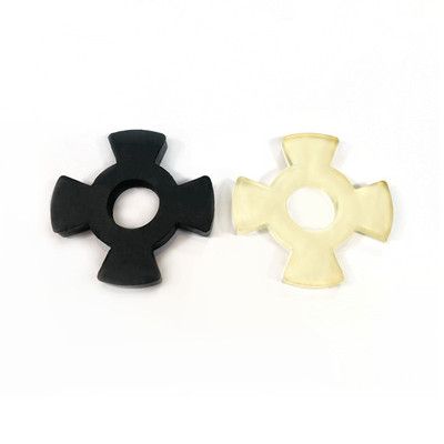 建德250平面磨床配件十字胶连接块接触块主轴减震胶联轴器