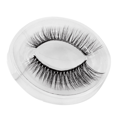 欧美妆水貂毛浓密款假睫毛送镊子