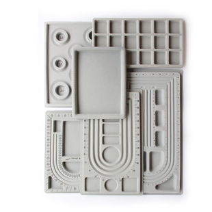 文玩珠宝佛珠108DIY穿珠串珠设计盘手链手串项链台测量刻度展示盘