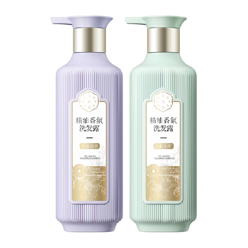 下拉享淘金币补贴  百雀羚三生花精油香氛控油蓬松去屑止痒洗发水