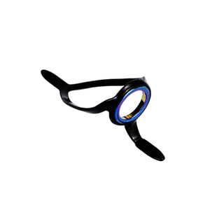 双脚导环改装筏竿谷麦竿前打竿双环配件远投矶竿前导环防缠绕双环