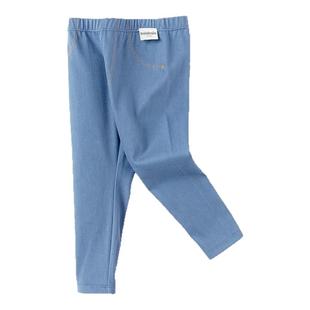 巴拉巴女童打底裤小童宝宝外穿长裤儿童弹力裤子2025秋装新款童装