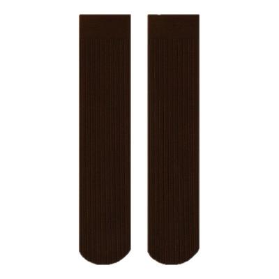 咖色小腿袜女微压显瘦