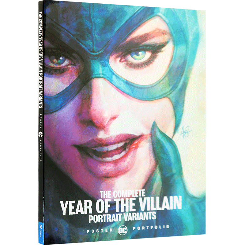 现货DC恶棍完整版变体海报集英文原版DC Poster Portfolio : The Complete Year of the Villain Portrait Variantsn刘大哥变体