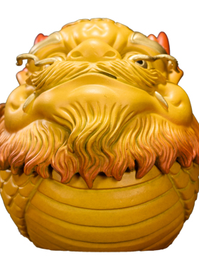 大铜世家合金鱼化龙香薰炉