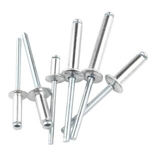 铝铆钉大帽沿拉柳钉304不锈钢开口型圆头抽芯铆钉卯钉抽心柳丁