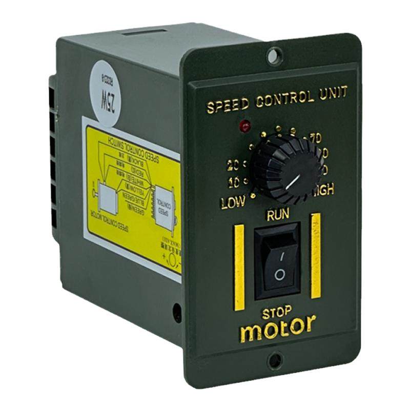 US-52调速器正反转控制单相交流200V电机调速控制器6W-250W通用
