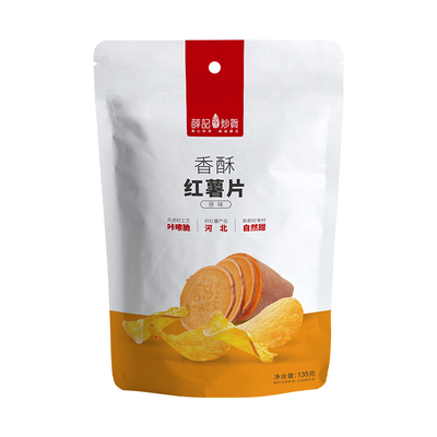 薛记炒货红薯片135g酥脆可口