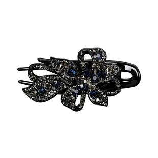 盘头发发夹水钻发卡女大号鸭嘴夹洋气妈妈后脑勺抓夹发饰洗澡夹子