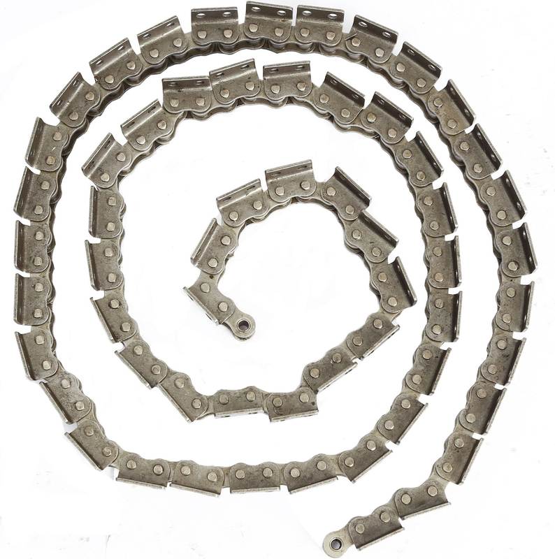 3定制单排双排单双孔工业分滚子输送链距分节短传动6传动链条5