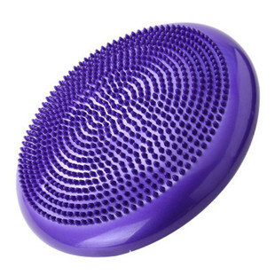 加厚防爆训练半球无味针刺瑜伽按摩垫穴位垫 健身平衡垫PVC瑜伽盘