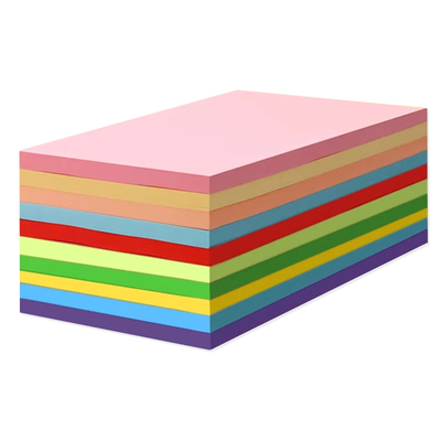 彩色打印纸a4复印纸20色混色彩纸