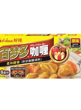 好侍百梦多日式宝宝咖喱块速食家用咖喱牛肉饭调味酱料理包100g