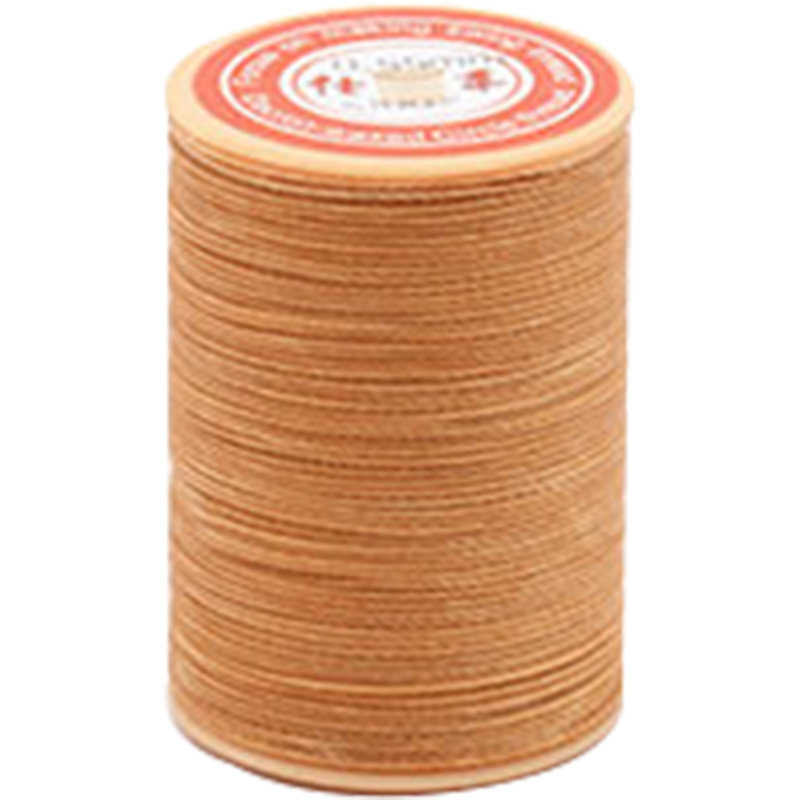 手工皮具DIY手缝线涤纶线可烧结手工DIY皮革线0.55mm圆蜡线 包邮