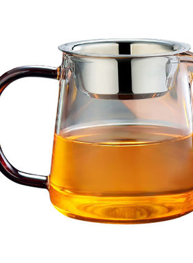 茗艺加厚耐热玻璃配件公道杯