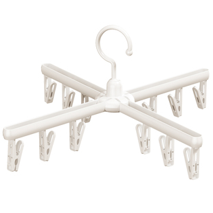 袜子晾衣架晾晒架多夹子阳台晒袜子内衣多功能旅行折叠晾衣夹神器