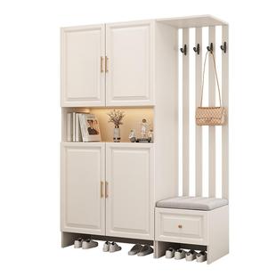 实木玄关柜进门屏风隔断客厅现代简约家用门口入户正对门鞋柜一体