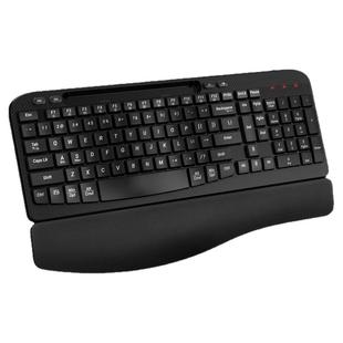 人体工学键盘鼠标无线蓝牙软腕托台式笔记本电脑键鼠静音办公