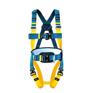 安索全身五点式安全带高空作业装备全套安全绳套装防坠缓冲包国标