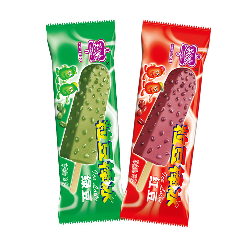 美怡乐粒豆棒冰红豆绿豆